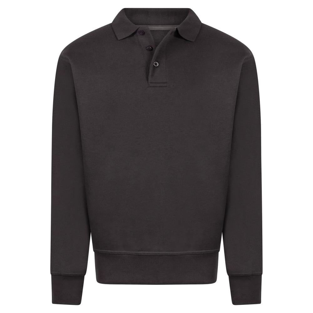 B2B Polosweater Finn anthracite front