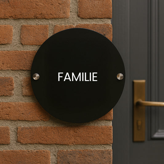Naambord Rond